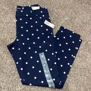 Old Navy Polka Dotted Pixie Pants